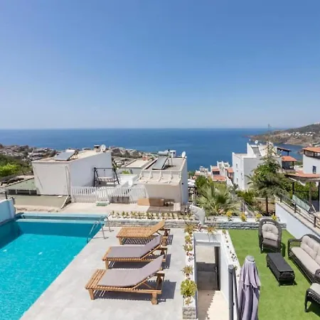 فيلة 3 Bedroom-Sea View Villa With Private Pool,Bbq-Yalikavak-Bodrum بودروم